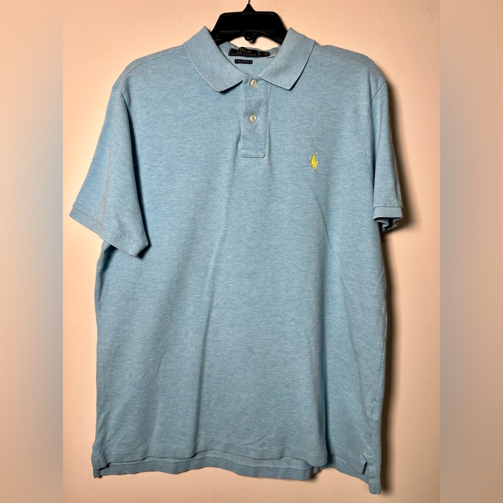 Ralph Lauren Light Blue Polo Shirt